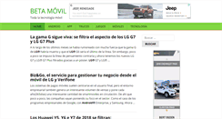 Desktop Screenshot of betamovil.com